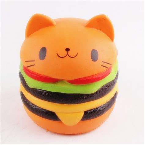Jual Squishy Burger Murah Squishy Kucing Lucu Terbaru Squishy Cat