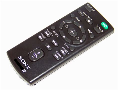 Oem New Sony Remote Control Originally Shipped With Cmt X5cdb Cmt