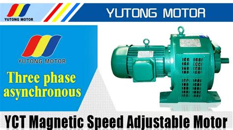 Yct Series Electromagnetic Adjustable Speed Electric Motor Buy