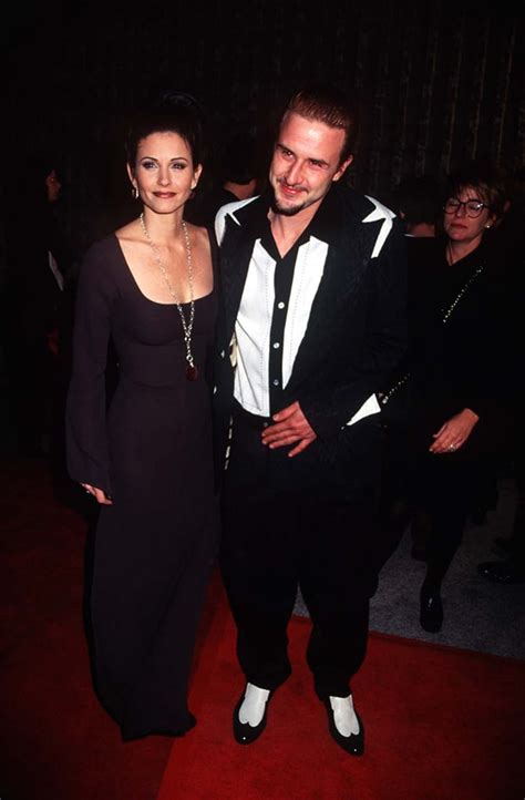 Courteney Cox And David Arquette In 1996 Celebrity Couples First Red