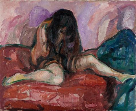 Edvard Munch Weeping Nude Google Art Project Dasartes