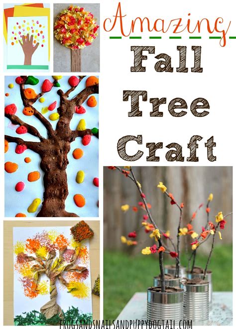 Fall Tree Crafts for Kids | Arts and crafts for kids, Tree crafts, Crafts for kids