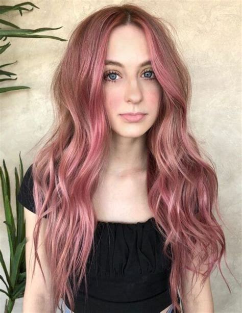 Gold Pink Hair El Tono De Cabello Que Todas Desean Llevar