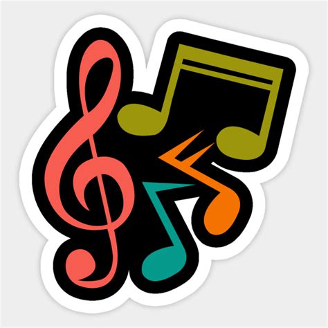 Music Music Sticker Teepublic