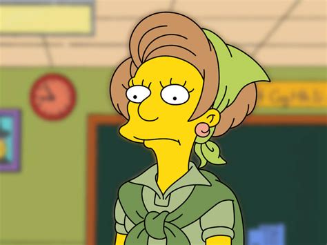 Edna Krabappel The Simpsons By Franck On DeviantArt