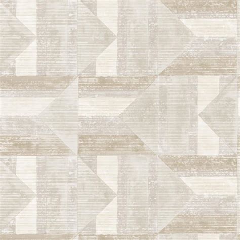 Tempaper Ash And Stone Quilted Patchwork Vinyl Peel And Stick Removable