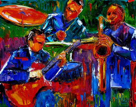 Debra Hurd Original Paintings And Jazz Art Abstract Jazz Colorful