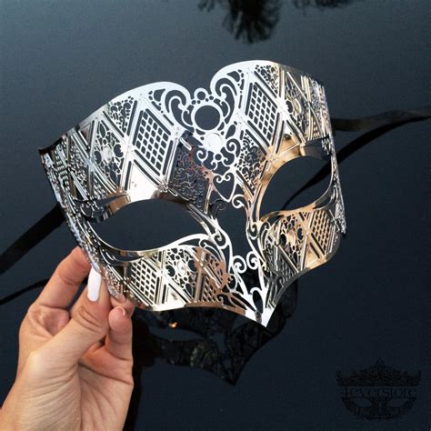 Masquerade Masks For Men Black Lightning Mens Masquerade Mask A 1131