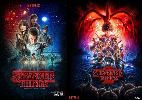 Stranger Things Season And Season Posters Netflix Stranger Things