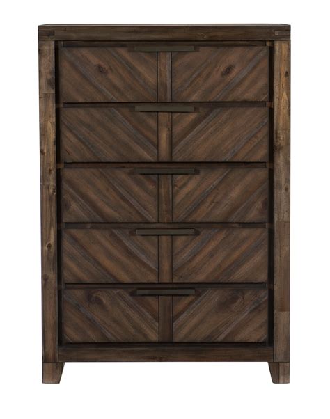 Homelegance Parnell Chest Rustic Cherry 1648 9 At