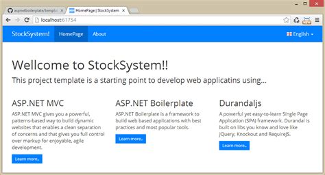 Asp.net boilerplate provides an application development model with best practices. GitHub - aspnetboilerplate/aspnetboilerplate-templates ...