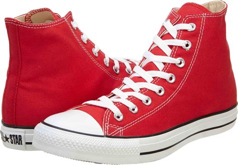 Converse Chuck Taylor Hi Top Red Shoes M9621 Mens 11