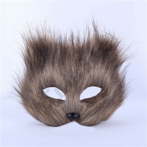 Halloween Fox Fur Mask Women Party Fashion Sexy Masquerade Mask