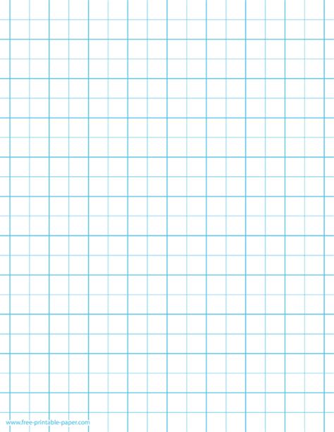 Printable Graph Paper 2 Squares Per Inch 2×2 Graph Ruled Free Printable Paper