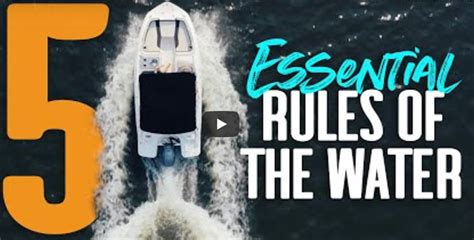 Share With Your Customers Discover Boatings 5 Part Video Series Boating Basics Pro Tips