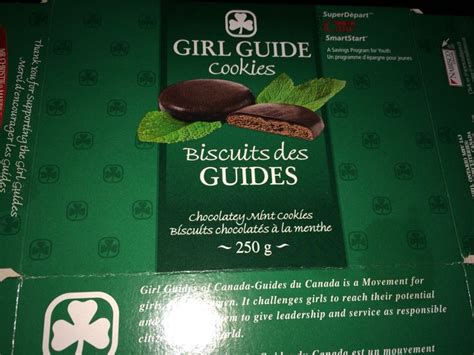 Cookie box | Girl guide cookies, Mint cookies, Cookie box