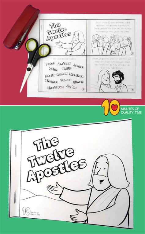 The Twelve Apostles Mini Book 10 Minutes Of Quality Time
