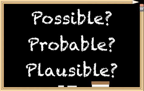 “possible”、“probable” 和 “plausible” 的意思有不同嗎 Learn With Kak