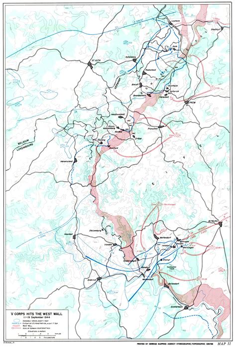 The Siegfried Line Campaign Maps