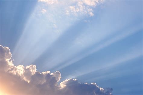 Beautiful Sunlight Through Clouds Free Photo Download Freeimages