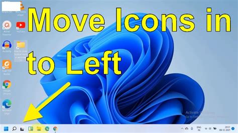 How To Move Taskbar Icons In Windows 11 Youtube