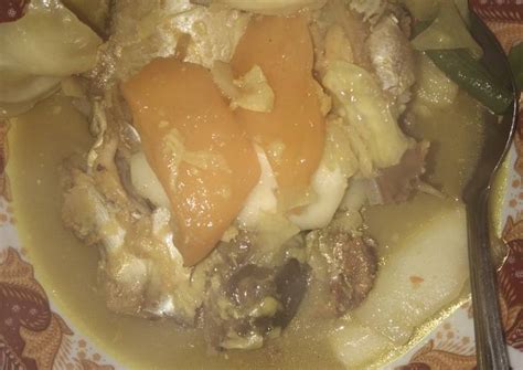 Masukkanlah ikan patin dan masak sampai ikannya. Resep: Sayur asam kepala patin Anti Ribet!