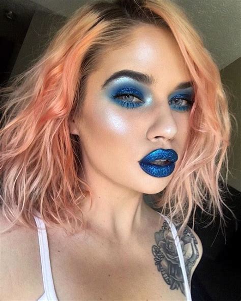 21 Bold Blue Makeup Ideas Alt Makeup Eye