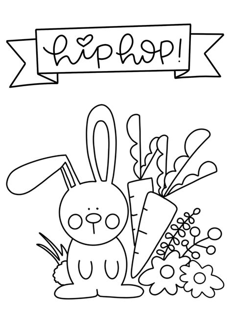 Free Easter Coloring Page Printable - The Sweeter Side of Mommyhood