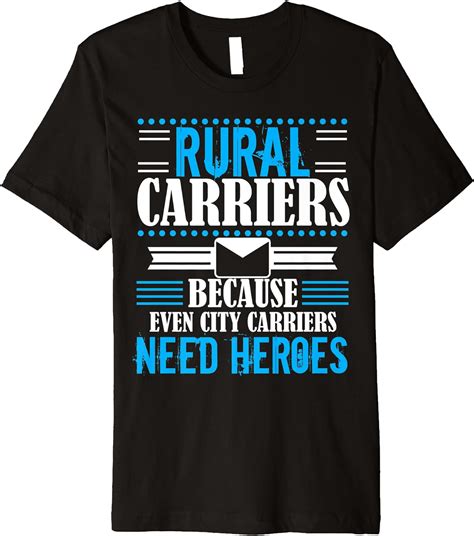 Rural Mail Postal Carrier Funny T Post Office Premium T