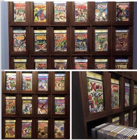 My Cgc And Comic Displaystorage Cabinet Comic Book