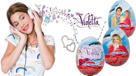 Violetta Surprise Eggs Toys Mix Eggs Disney Opening Surprise Toys Mania Youtube