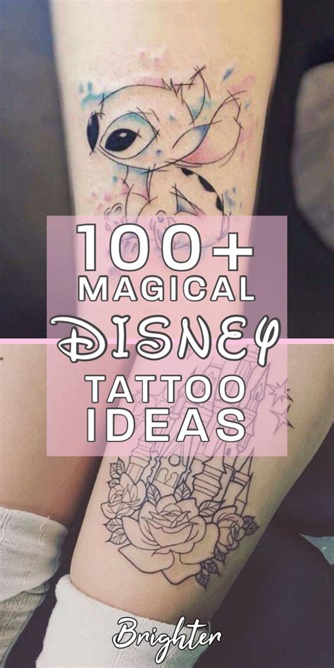 100 Magical Disney Tattoo Ideas And Inspiration Brighter Craft