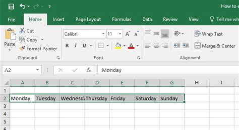 Create Interactive Calendar In Excel