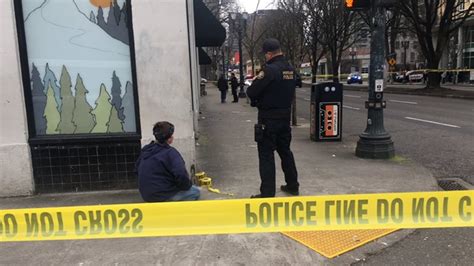 Police Release Description Of Suspect In Downtown Portland Shooting