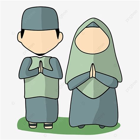 Ikhwan Akhwat Png Image Muslim Couple Ikhwan And Akhwat Greetings For