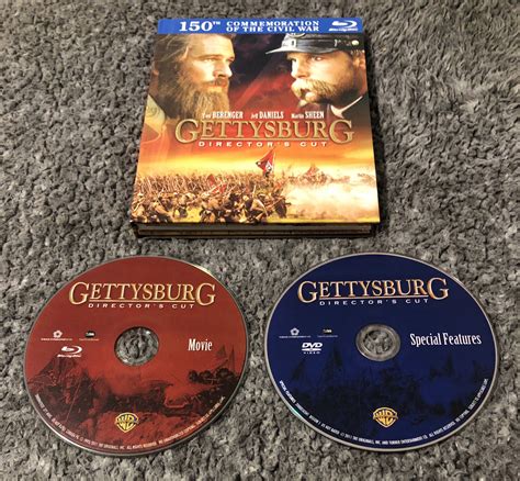Gettysburg Blu Ray 2011 2 Disc Set Digibook RARE EBay