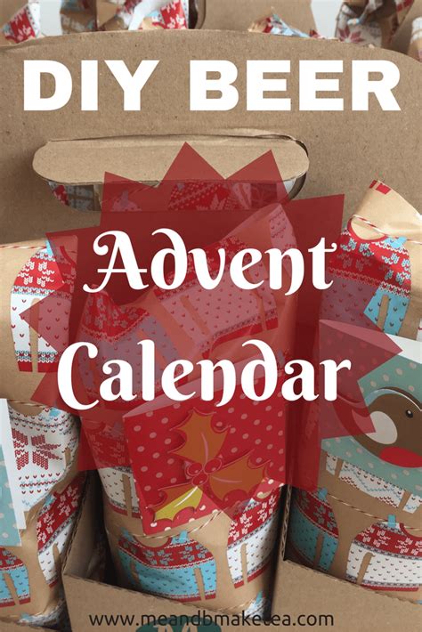 How To Make A Diy Beer Advent Calendar For Christmas Beer Advent
