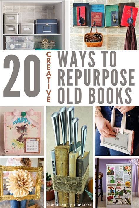 20 Unique And Creative Upcycled Crafts With Old Books This Diy Life