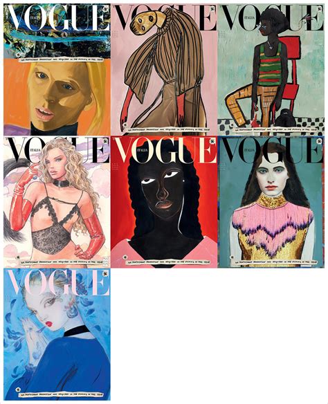 vogue italia january 2020 “the no photoshoot issue” for sustainability this is not here