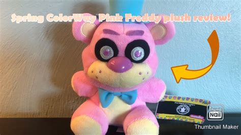 Funko Fnaf Spring Colorway Pink Freddy Plush Review Youtube