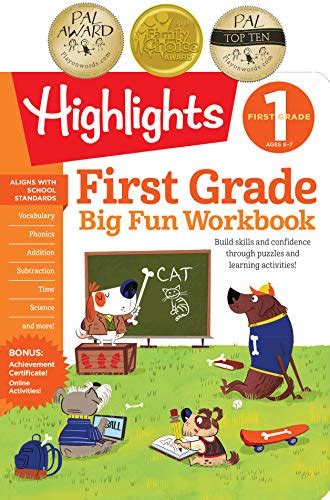 First Grade Big Fun Workbook Build Skills And Confidence Through