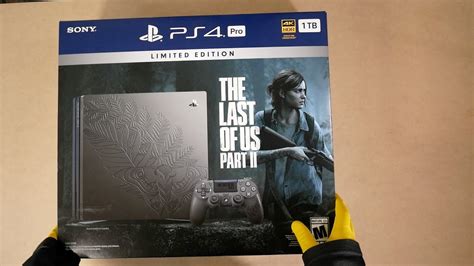 Unboxing Ps4 Pro The Last Of Us Part 2 Limited Edition Youtube