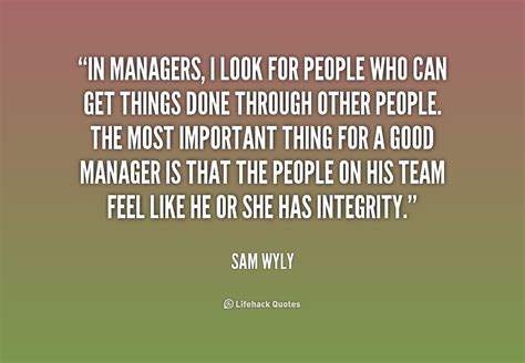 Quotes About Great Managers 54 Quotes