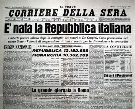 First Versions Corriere Della Sera