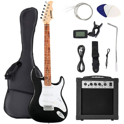Lagrima 39 Inch Full Size Electric Guitar Starter Kit With 20w Amp