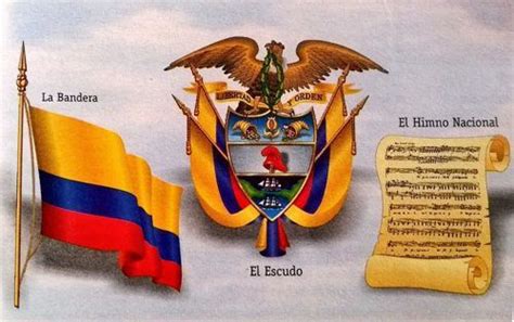 Significado De Los Símbolos Patrios De Colombia Diccionario De Símbolos