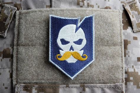 Its Movember Mustache Patch Tactical Patches Morale Patch Pvc Patches