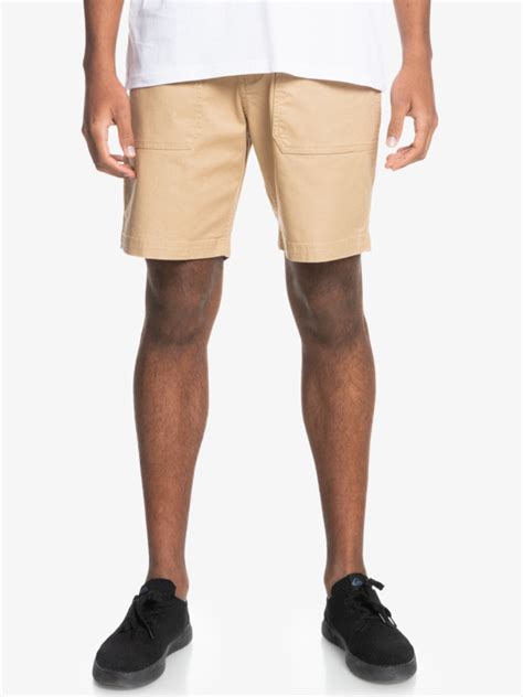 Fatigue Stretch Elasticated Shorts For Men Quiksilver