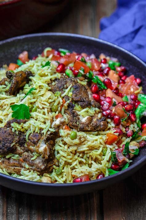 Middle Eastern Chicken And Rice The Mediterranean Dish Simple