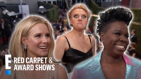 Emmys Red Carpet Funny Ladies Funniest Moments E Red Carpet